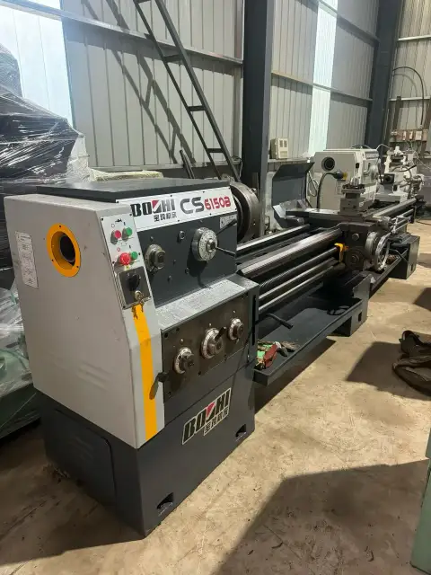 Used Baoji CS 6150 B Conventional Lathe, 3 m Machining Length