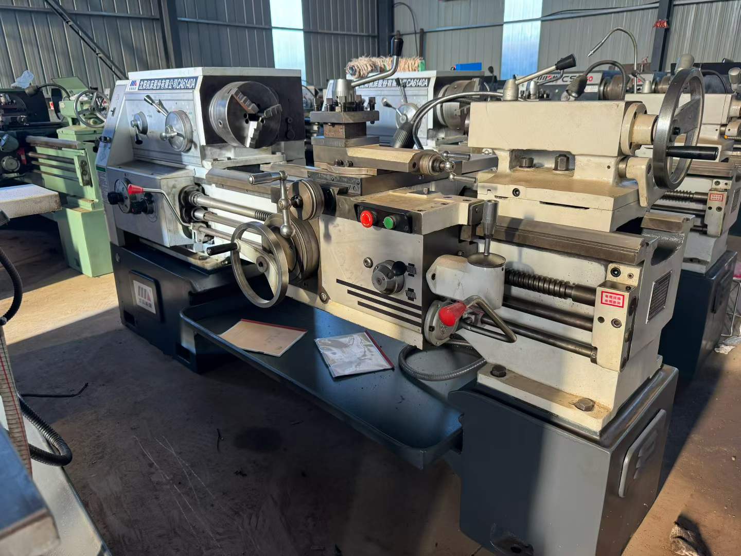 Used Shenyang CA 6140 A Conventional Horizontal Lathe photo 2
