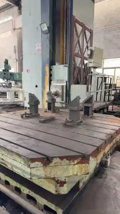 Used 6816 CNC Planer-Type Boring and Milling Machine with Siemens 804 DSL Control photo 3