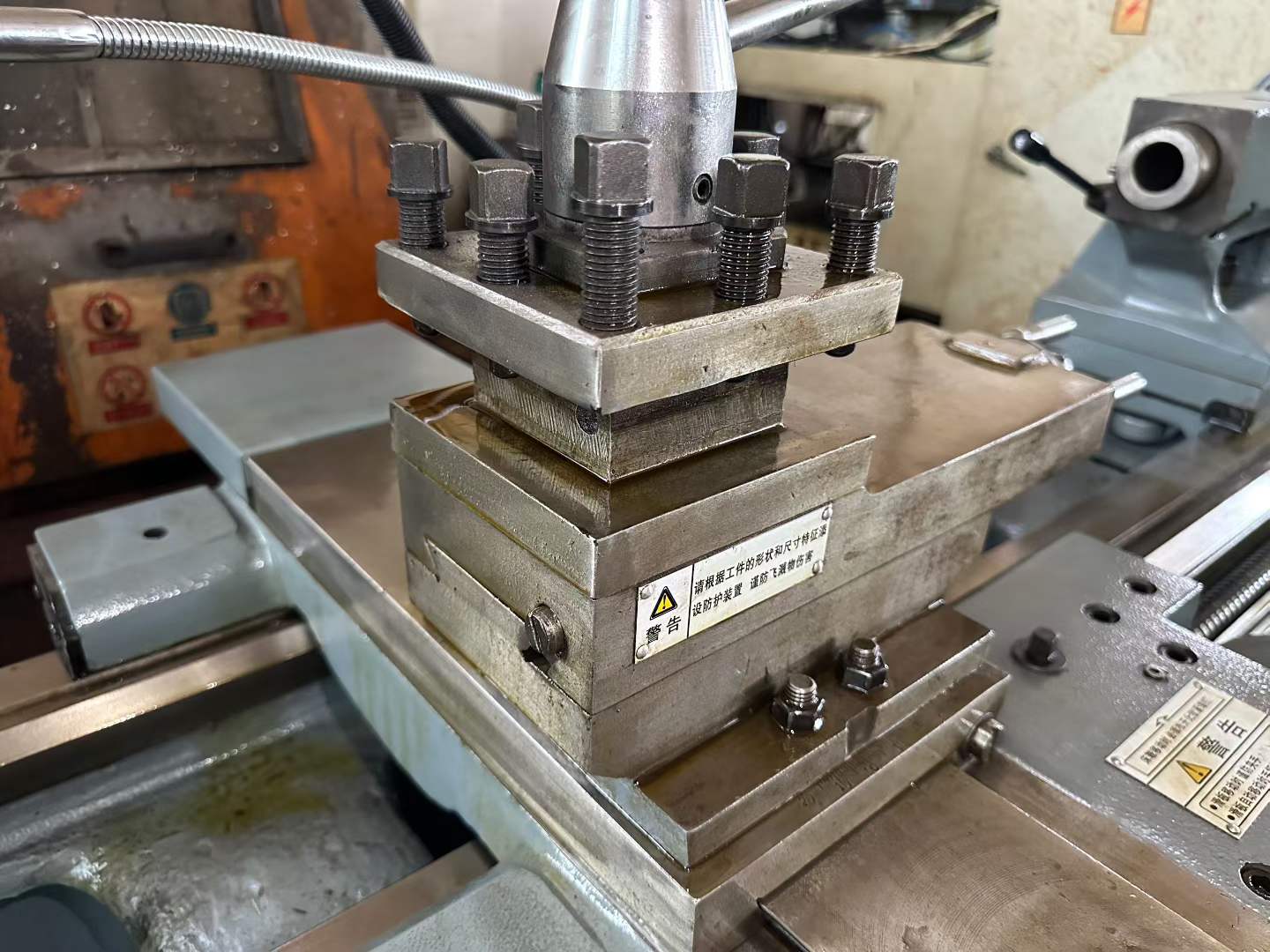 Used Baoji CS 6150 B Conventional Lathe photo 8