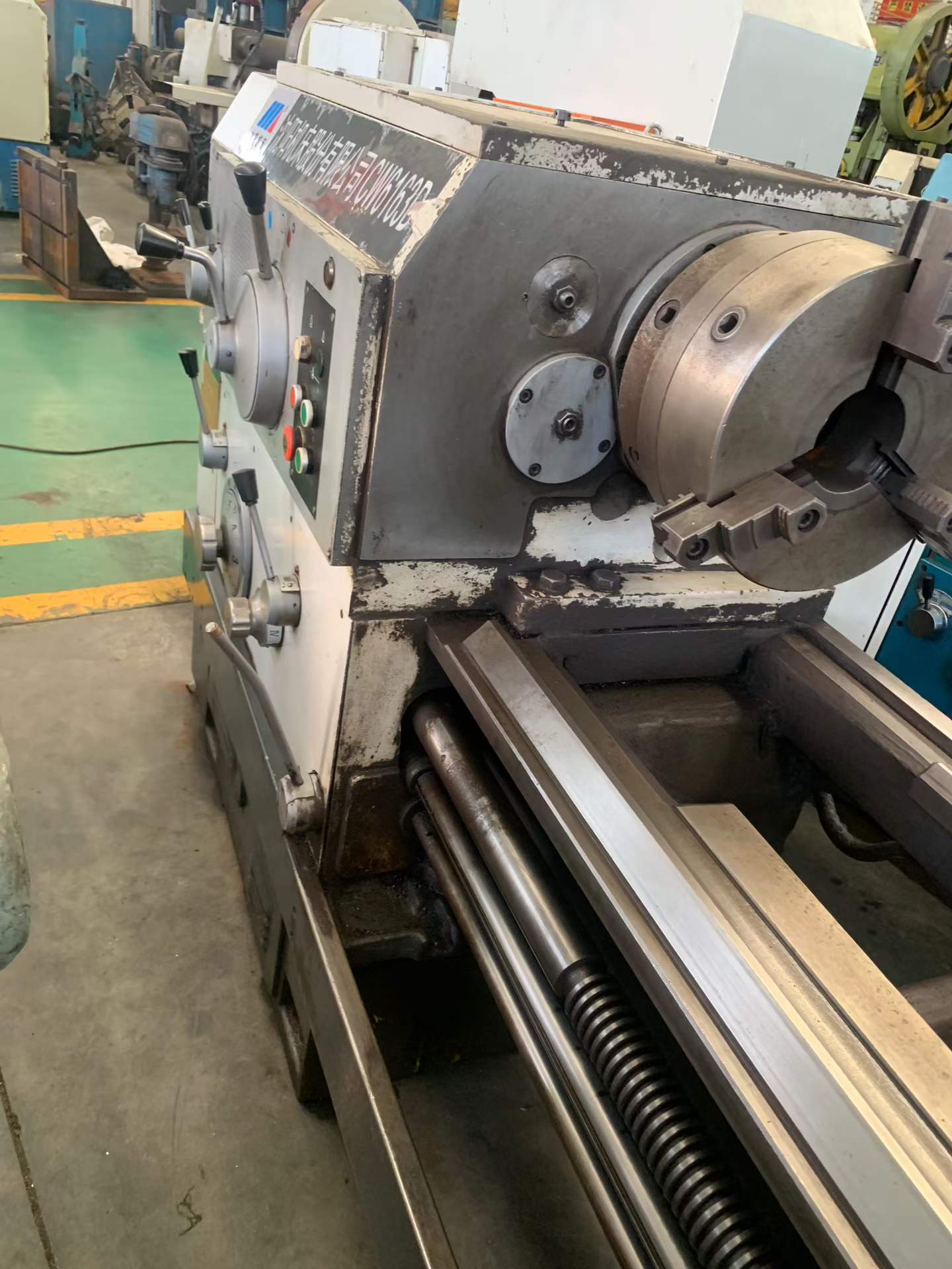 Used Shenyang CW 6163 Conventional Lathe 3000 mm photo 6