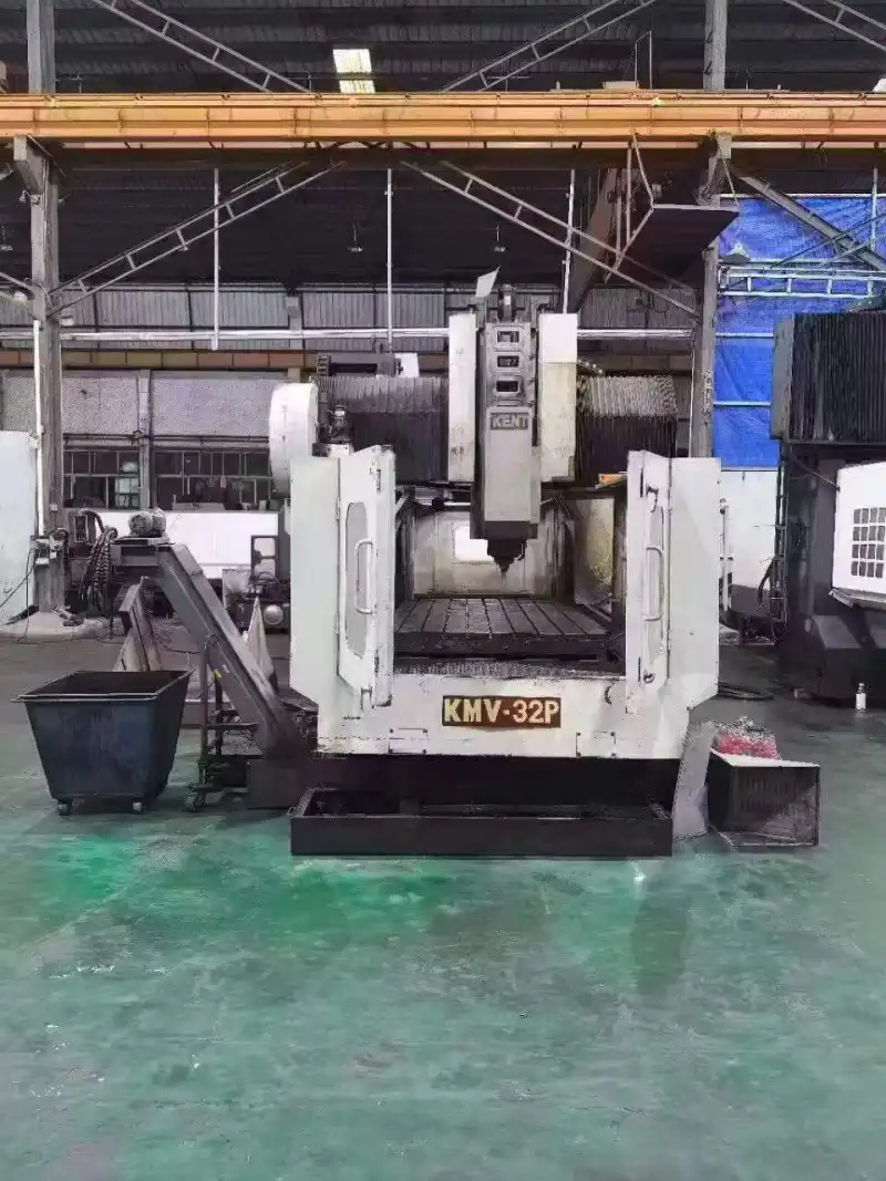Used Kent KMV-32 P Gantry Machining Center with FANUC 18 i-MB photo 1