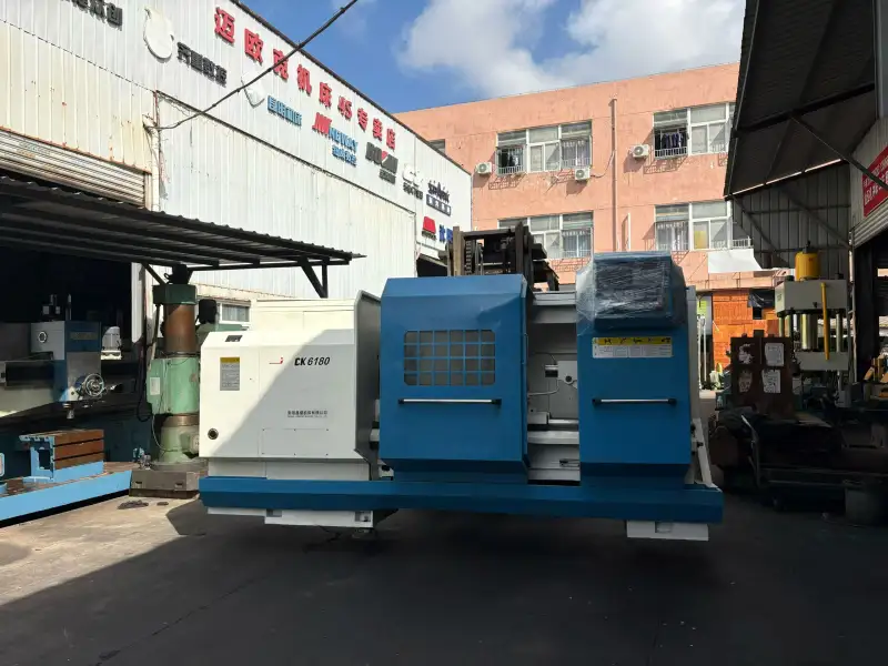 Used Anyang CK 6180 CNC Lathe with GSK 980 Control photo 1