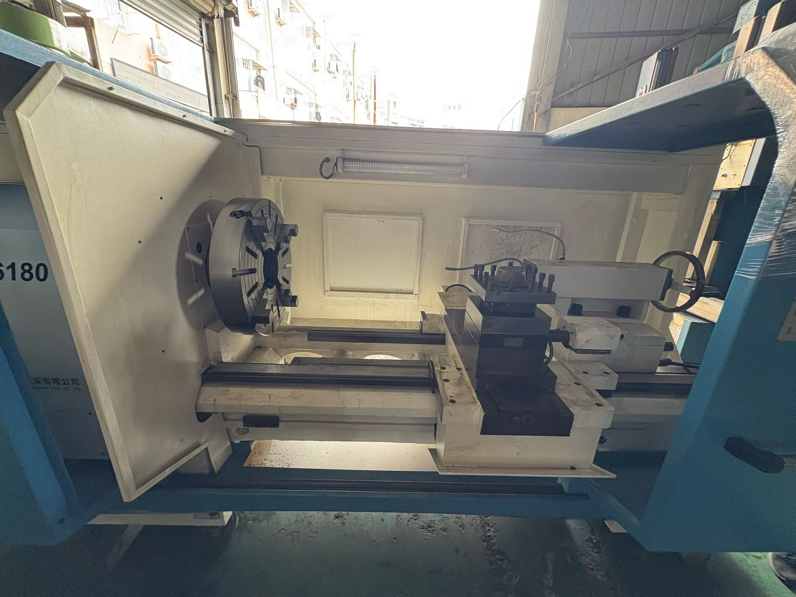 Used Anyang CK 6180 CNC Lathe with GSK 980 Control photo 6