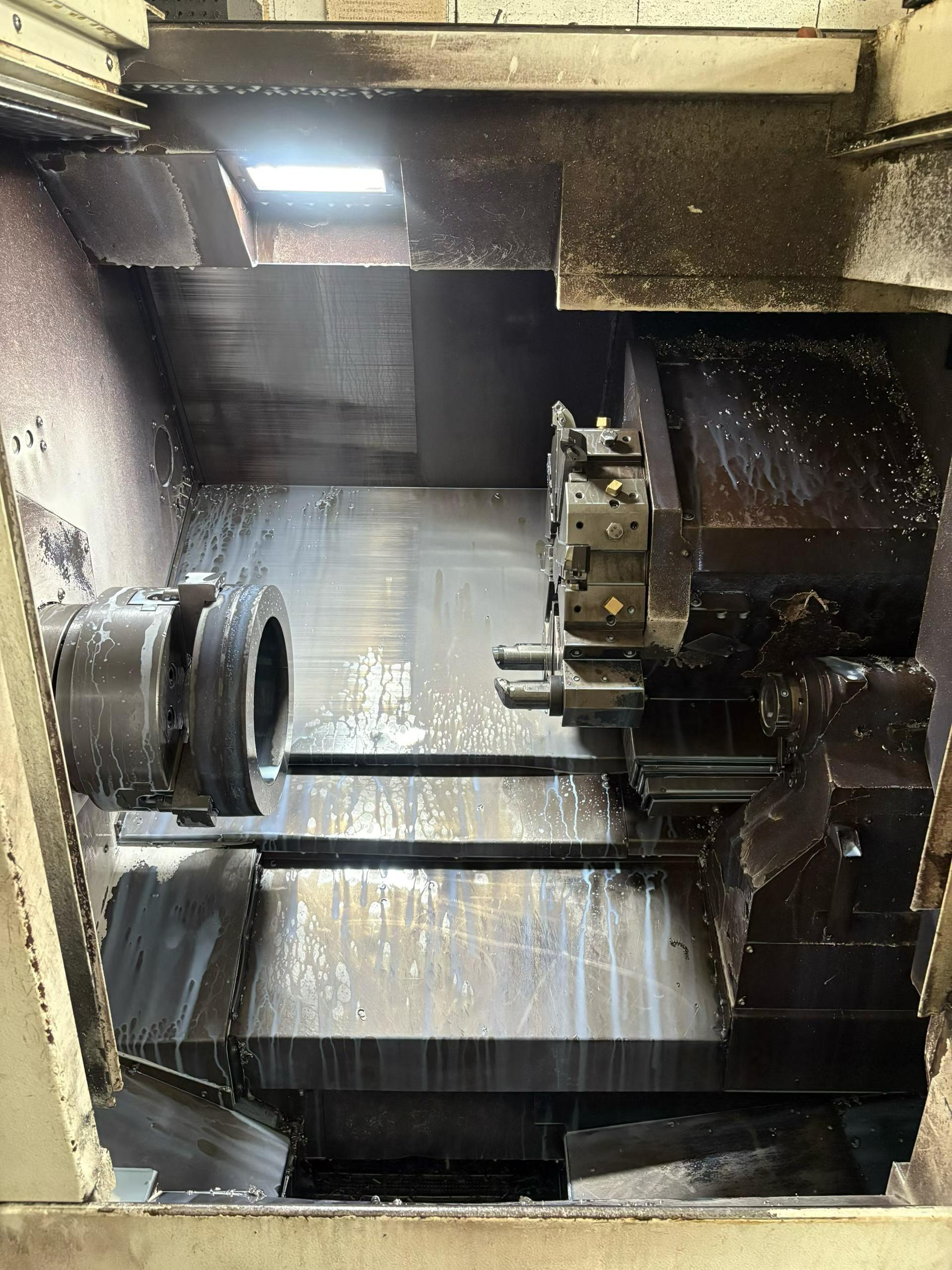 Used HEADMAN T 50 Slant-Bed CNC Lathe with GSK 988 TA photo 2