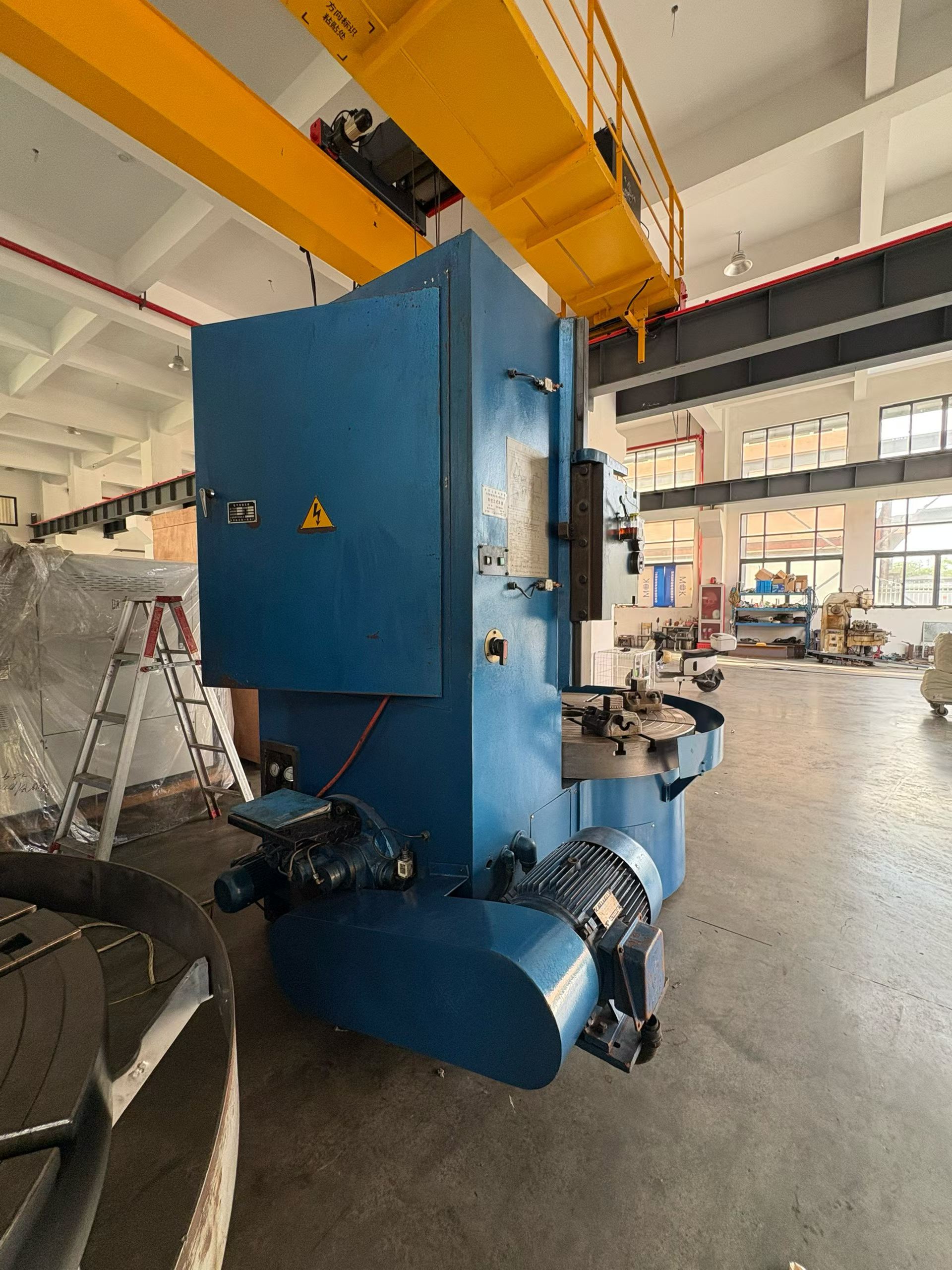 Used 2006 Qiqihar No.1 CA 5116 E x 10/5 1.6 m Single-Column Vertical Lathe photo 6