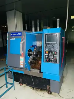 Used Harmer T 36 Slant-Bed Gang-Type CNC Lathe photo 2