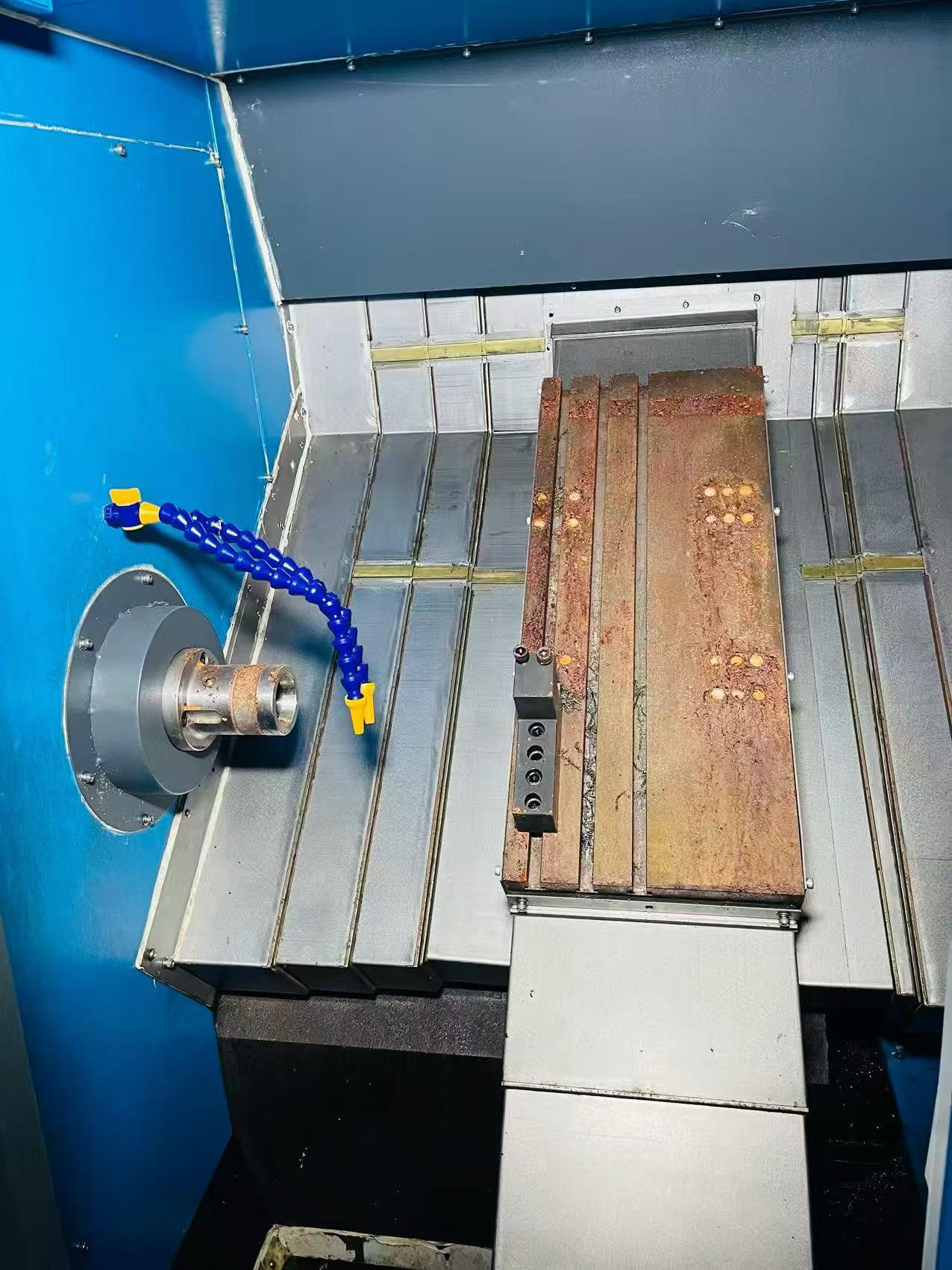 Used Harmer T 36 Slant-Bed Gang-Type CNC Lathe photo 5