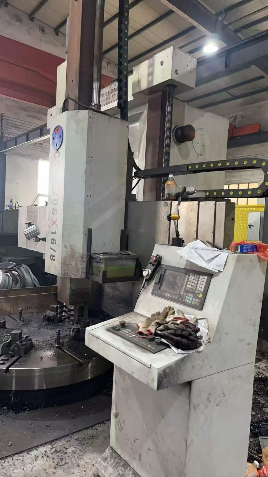 Used Dalian CK 5120 SX 16/8 CNC Vertical Lathe photo 3