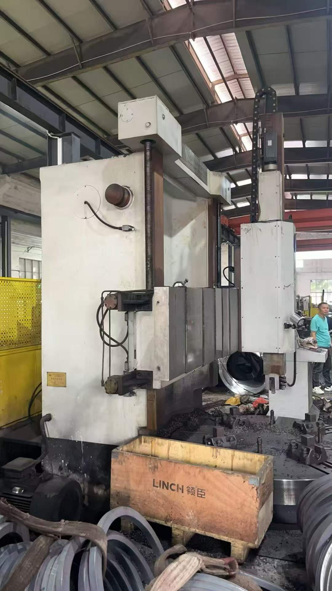 Used Dalian CK 5120 SX 16/8 CNC Vertical Lathe photo 4