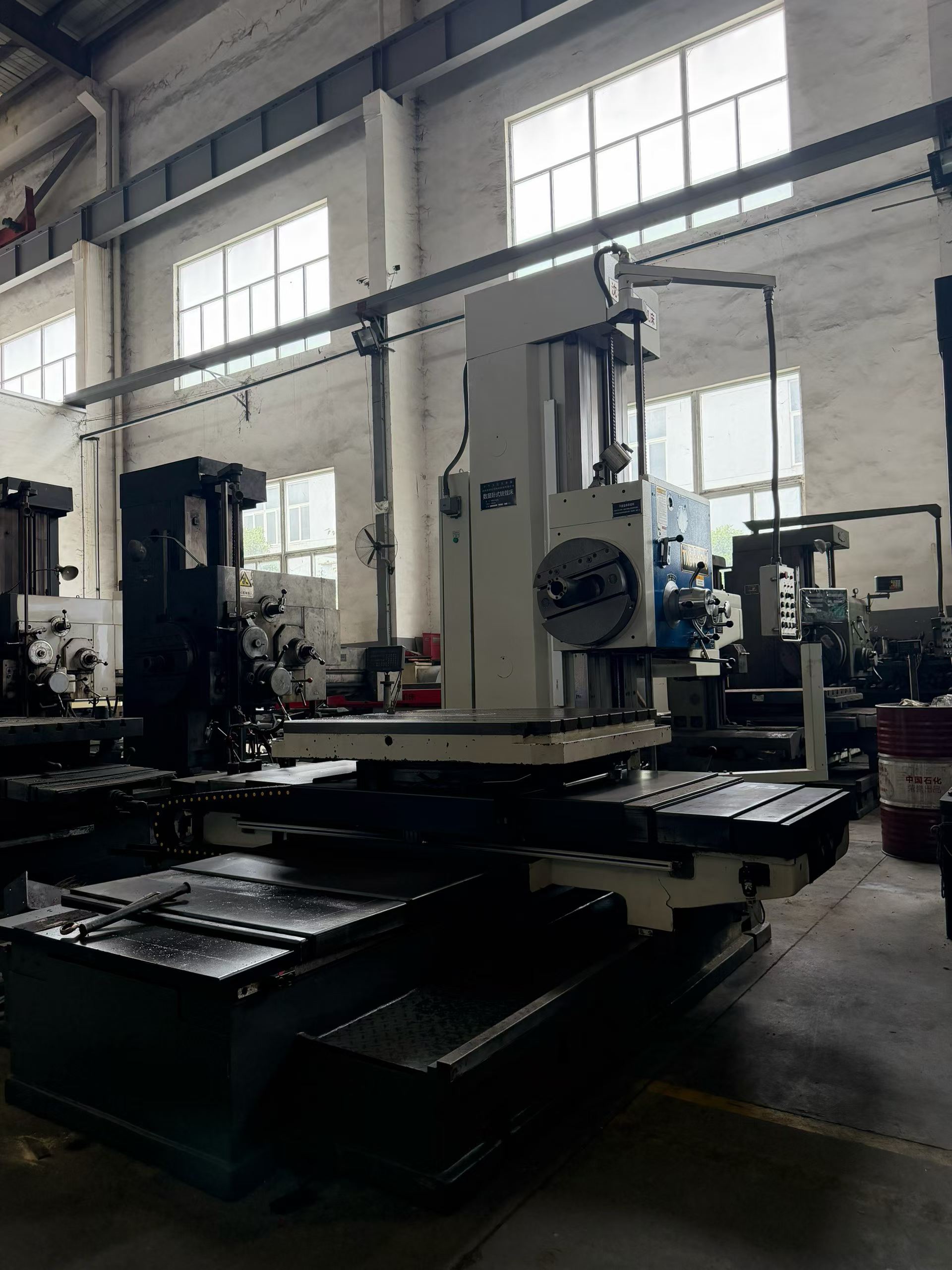 Used Kunming Machine Tool TX 6111 C/3 Horizontal Boring and Milling Machine with 3-Axis DRO photo 2
