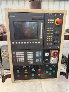 Used Qiqihar Heavy CNC C 5225 E Double-Column CNC Vertical Lathe with Siemens 802 D Control photo 9