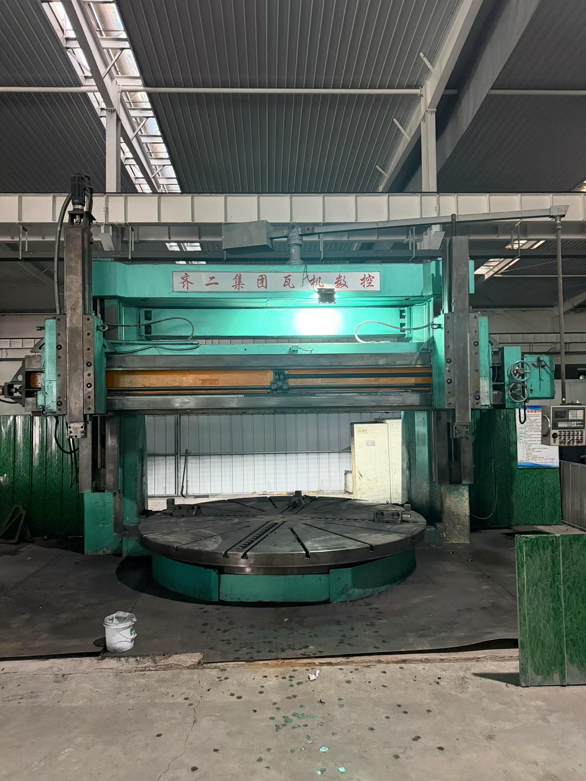 Used Qiqihar No.2 Machine Tool CD 5240 A 4 m CNC Vertical Lathe with GSK photo 2