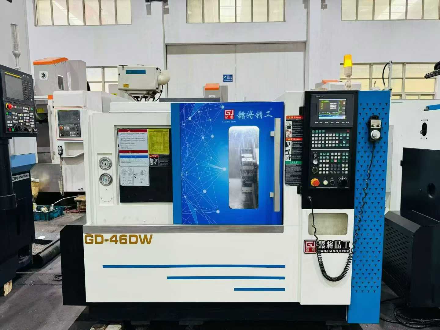 Used Ganjiang GD-46 DW Slant-Bed Turret-Type CNC Lathe photo 3