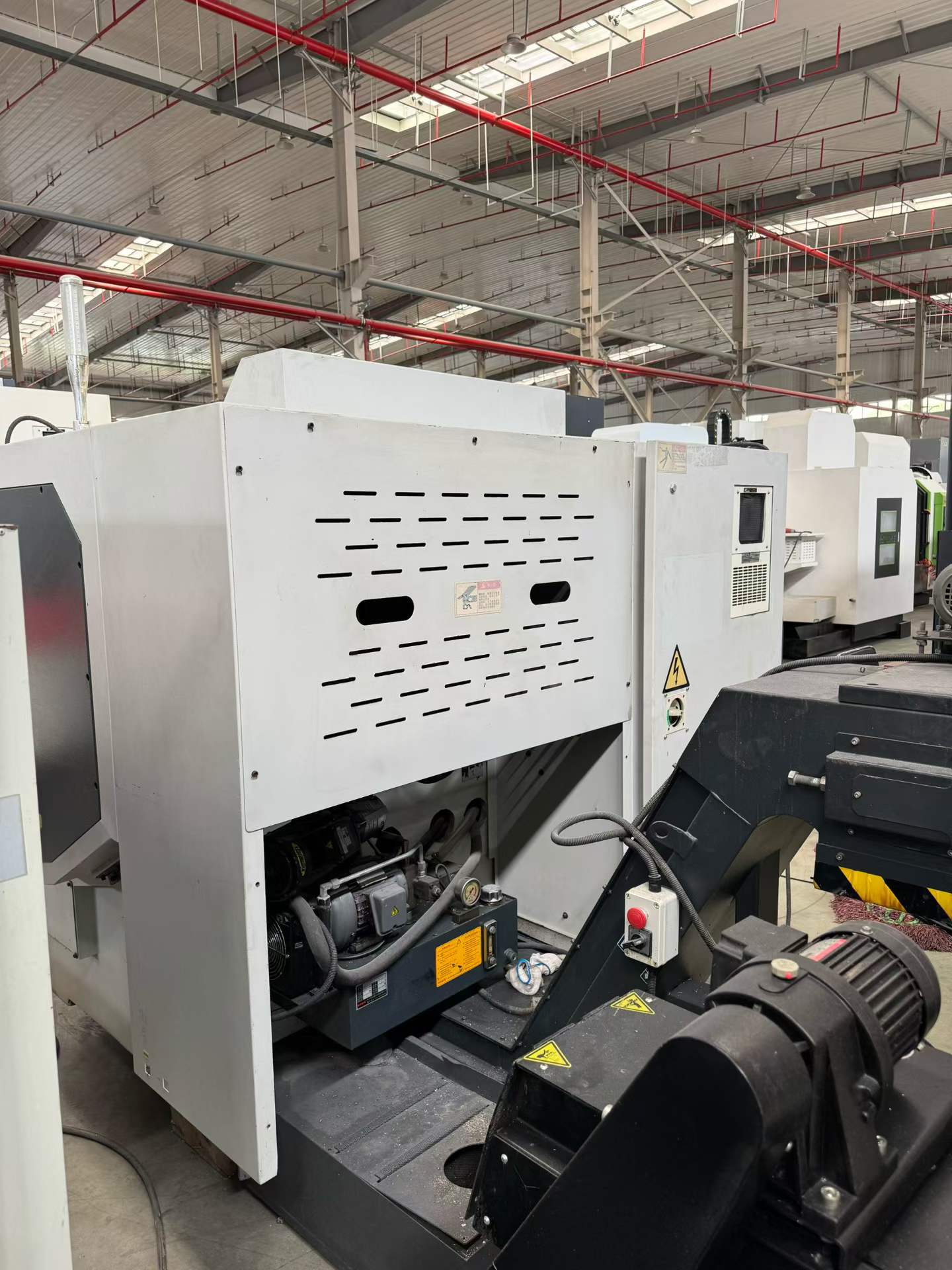 Used Chuanhe TX-46 Slant-Bed Gang-Type Turn-Mill CNC Lathe photo 7