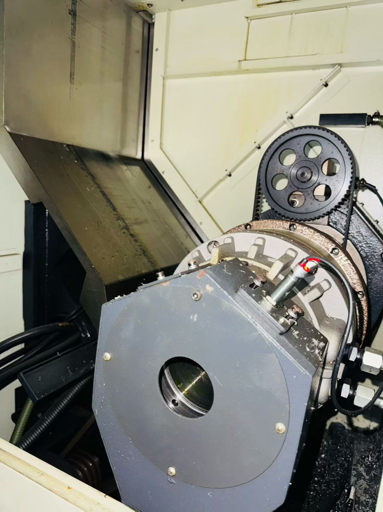 Used Baoji CK 6560 AB Slant-Bed Turret-Type CNC Lathe with GSK 988 Control photo 8