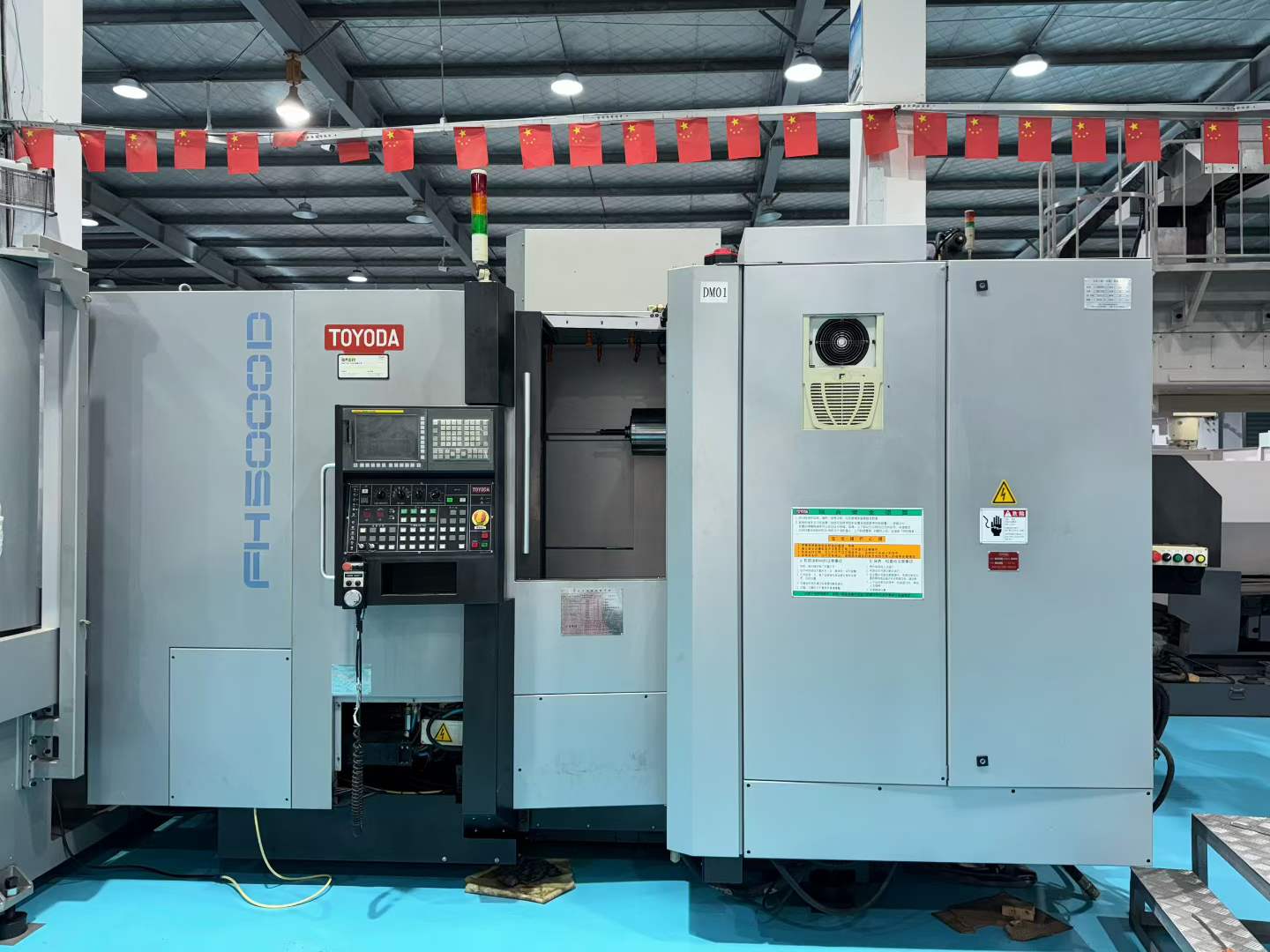 Used Toyoda FH 5000 D Six-Station Horizontal Machining Center photo 3
