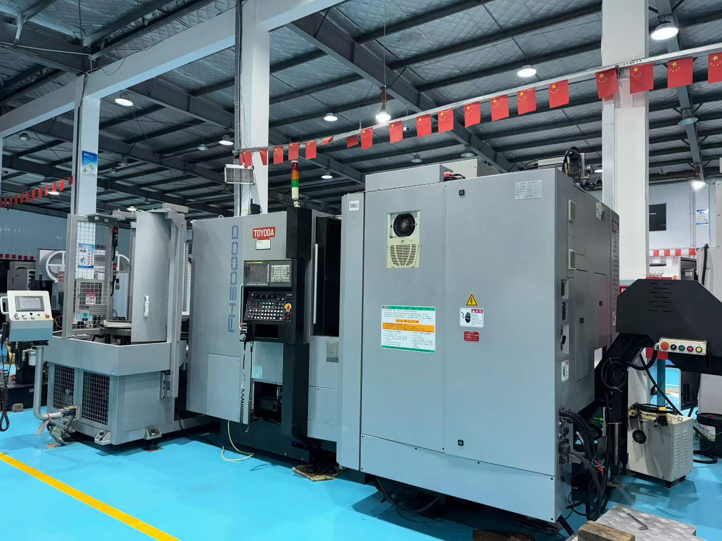 Used Toyoda FH 5000 D Six-Station Horizontal Machining Center photo 2