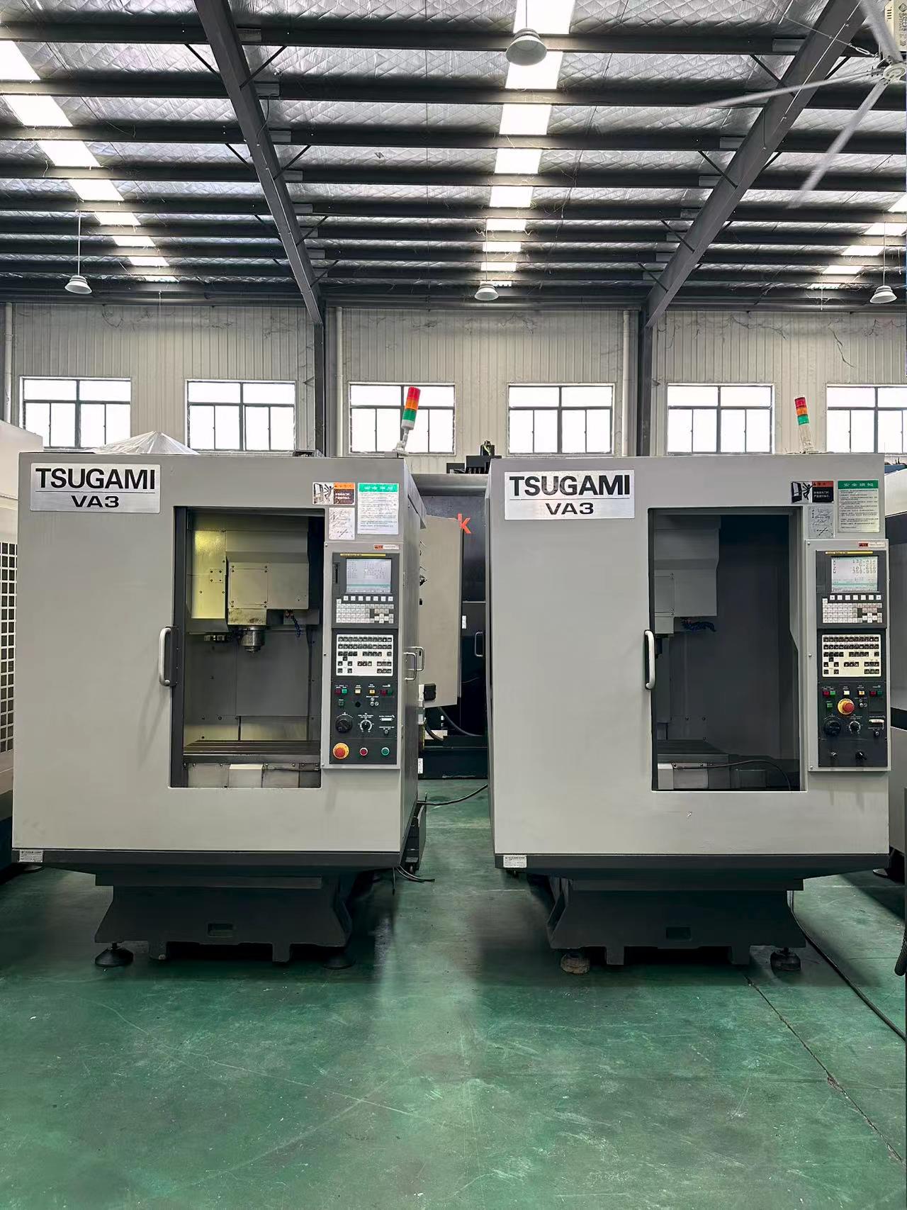 Used Tsugami VA 3 CNC Drilling and Tapping Center with FANUC 0i-MD Control