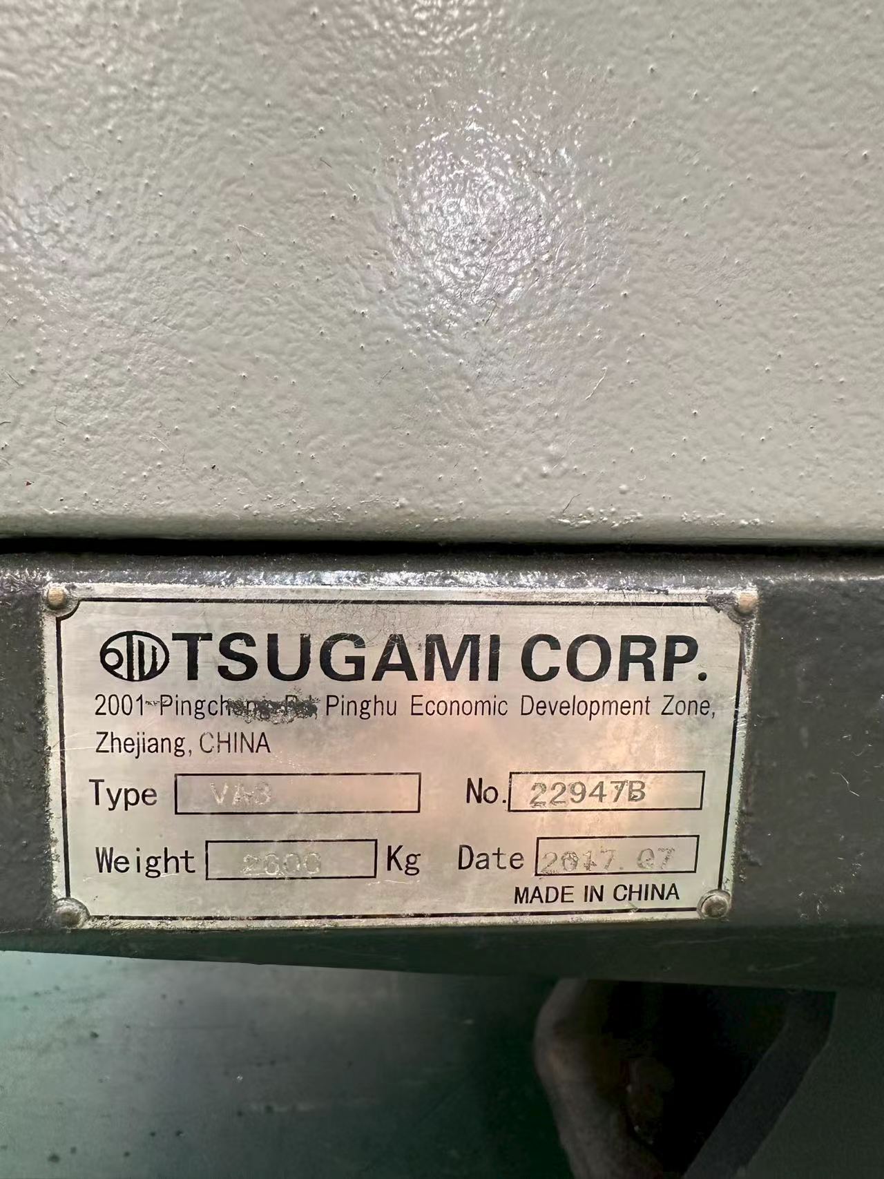 Used Tsugami VA 3 CNC Drilling and Tapping Center with FANUC 0i-MD Control photo 6