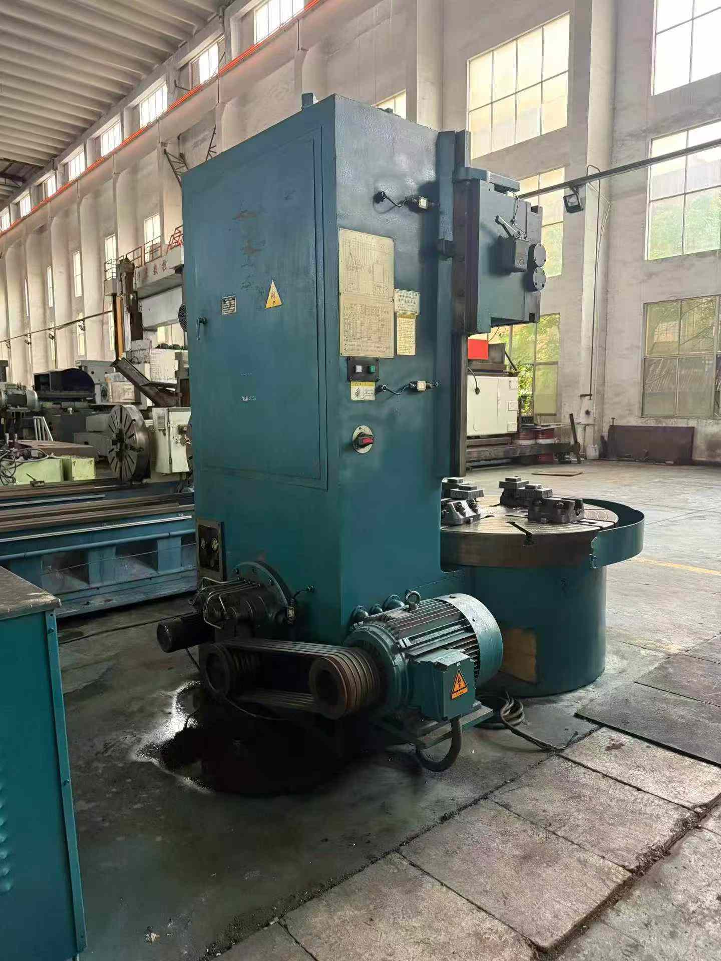 Used Qiqihar Heavy CNC CA 5116 EX 10/5 Single-Column Vertical Lathe, Ø1600 mm photo 3