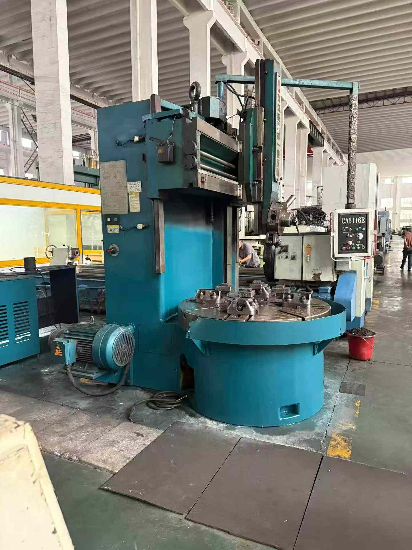 Used Qiqihar Heavy CNC CA 5116 EX 10/5 Single-Column Vertical Lathe, Ø1600 mm photo 4