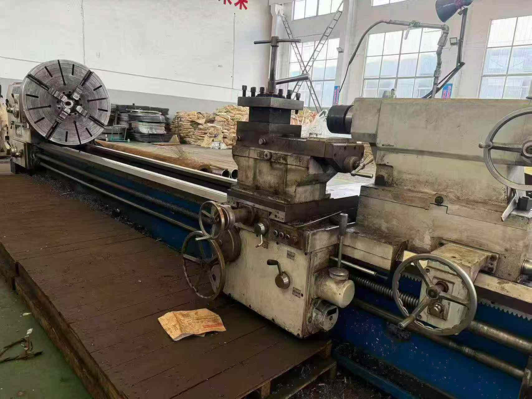 Used Tianshui Spark CW 61125 E Horizontal Lathe 1250 x 5000 mm photo 2