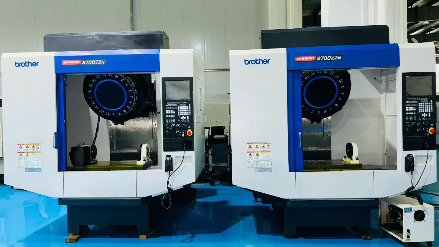 Used Brother S 700 Z 2 N CNC Drilling and Tapping Center with Tsudakoma 160 4 th Axis