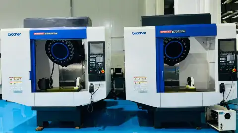 Used Brother S 700 Z 2 N CNC Drilling and Tapping Center with Tsudakoma 160 4 th Axis