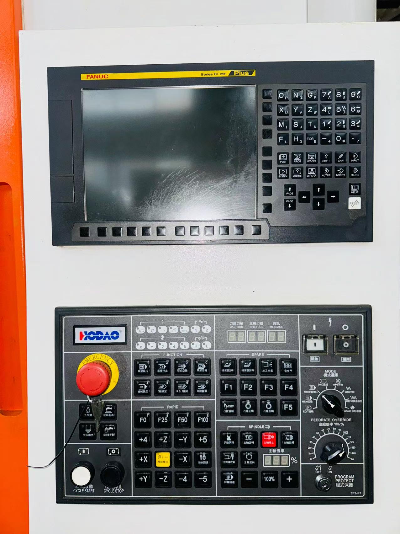 Used HODAO HD-V 11 F Vertical Machining Center with FANUC 0i-MF Plus photo 3