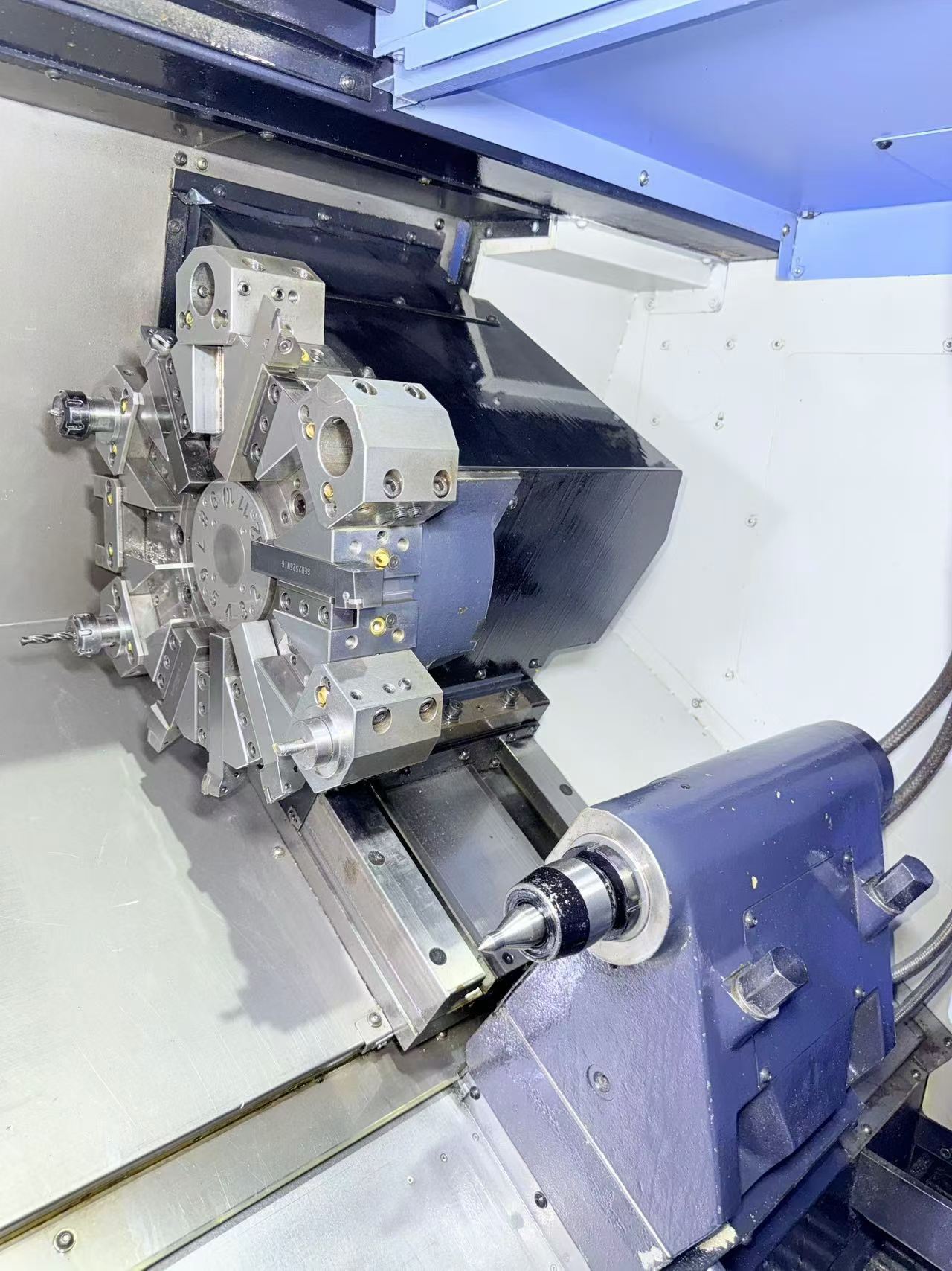 Used DN Solutions PUMA 2450 CNC Lathe with FANUC 0iTF Plus Control photo 6