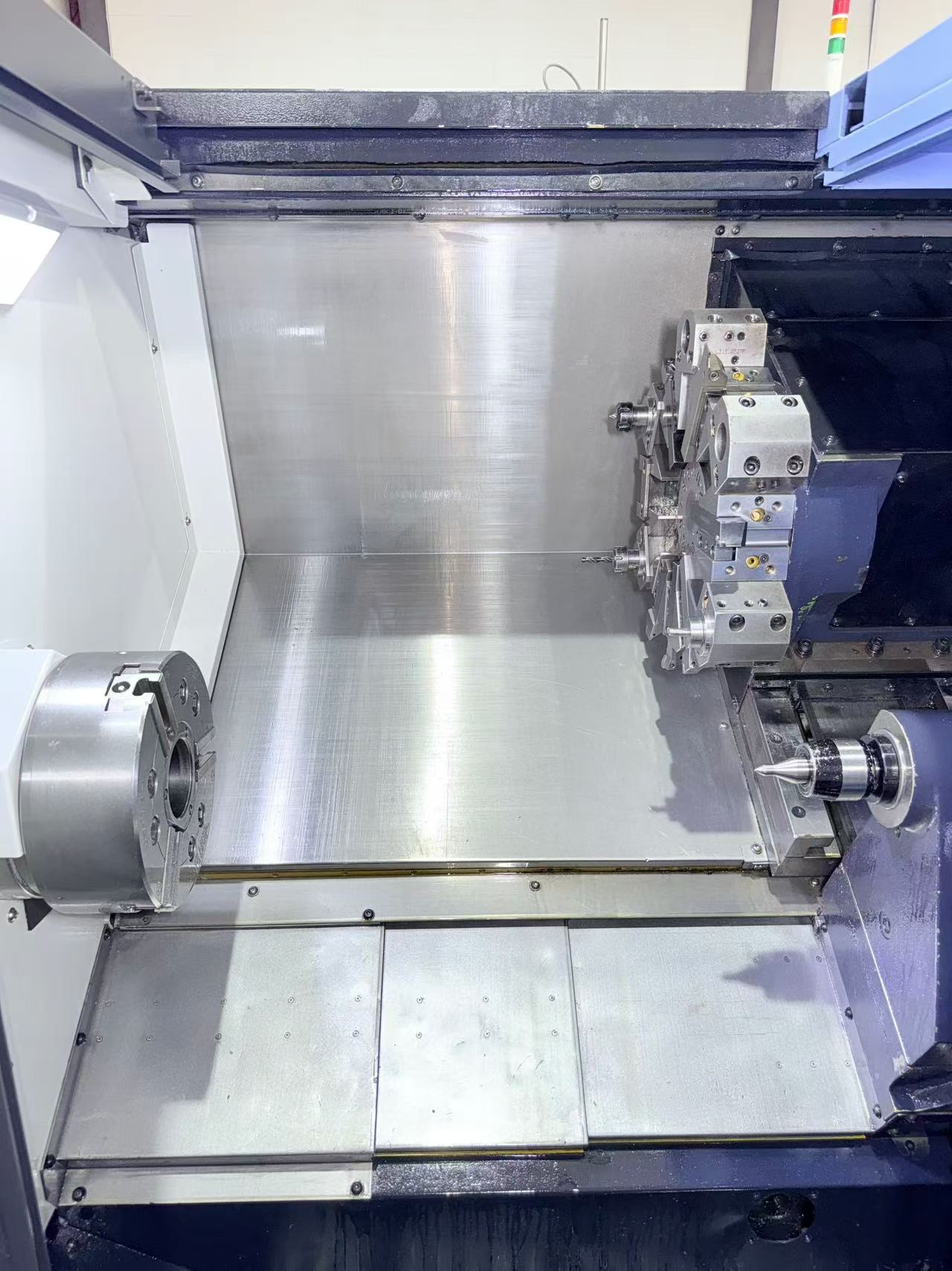 Used DN Solutions PUMA 2450 CNC Lathe with FANUC 0iTF Plus Control photo 5