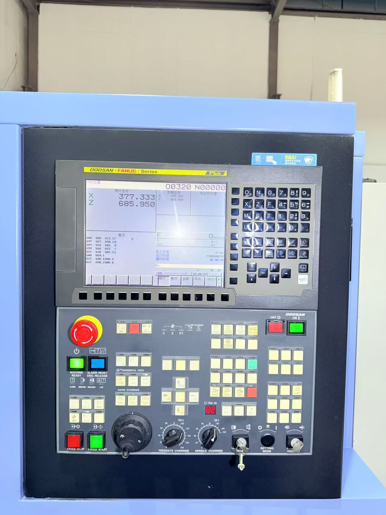 Used DN Solutions PUMA 2450 CNC Lathe with FANUC 0iTF Plus Control photo 3