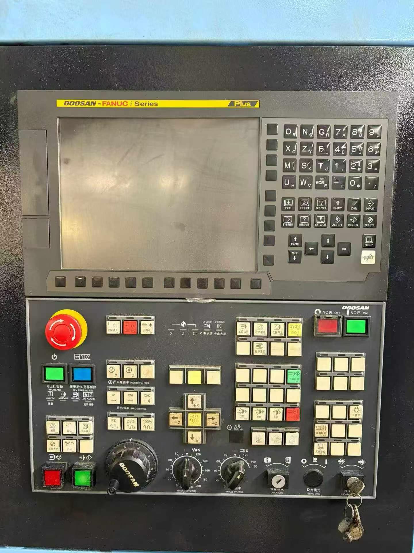 Used DN Solutions PUMA 2450 CNC Horizontal Lathe with FANUC 0i-MF Plus Control photo 2