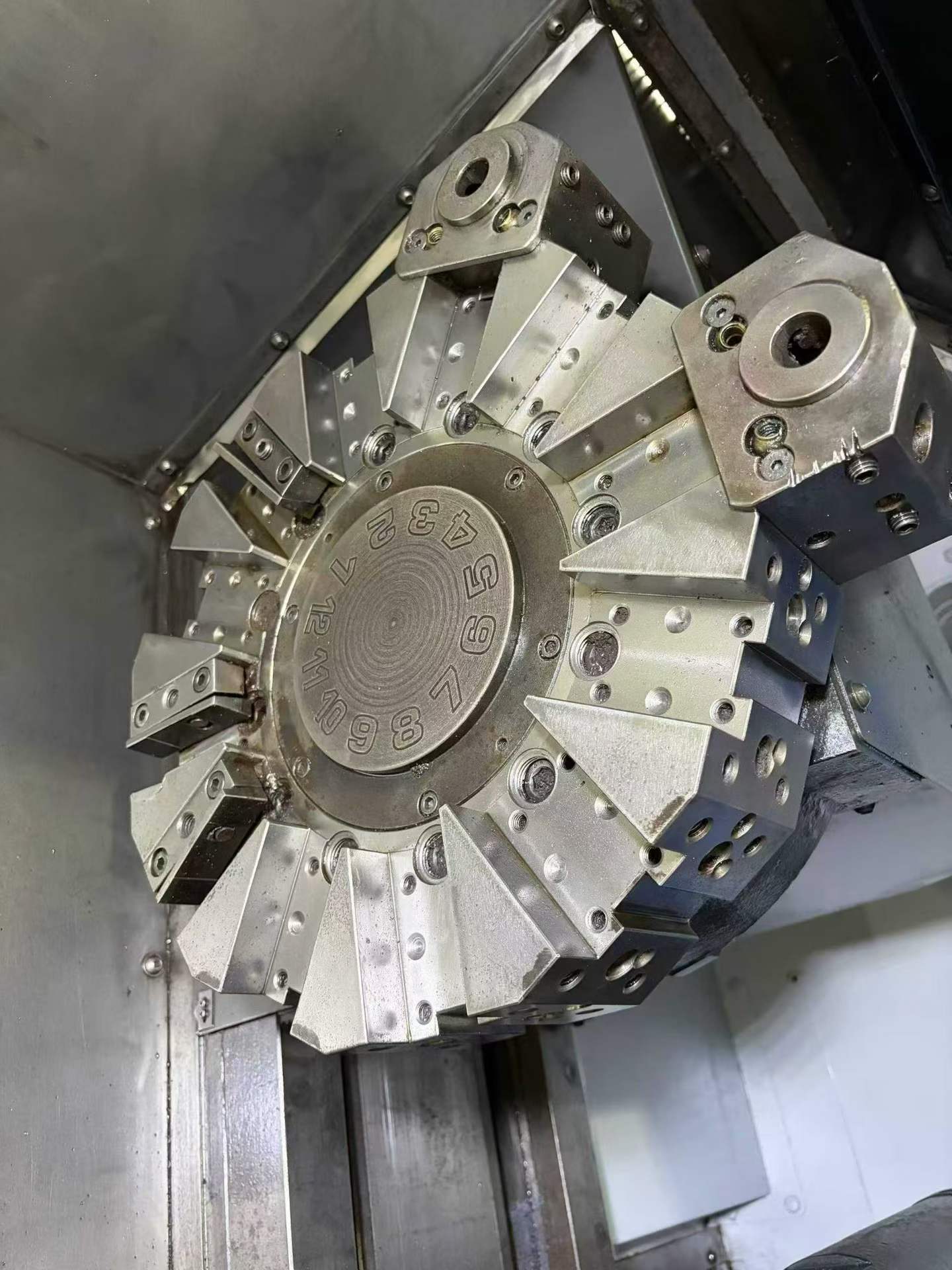 Used DN Solutions PUMA 2450 CNC Horizontal Lathe with FANUC 0i-MF Plus Control photo 3