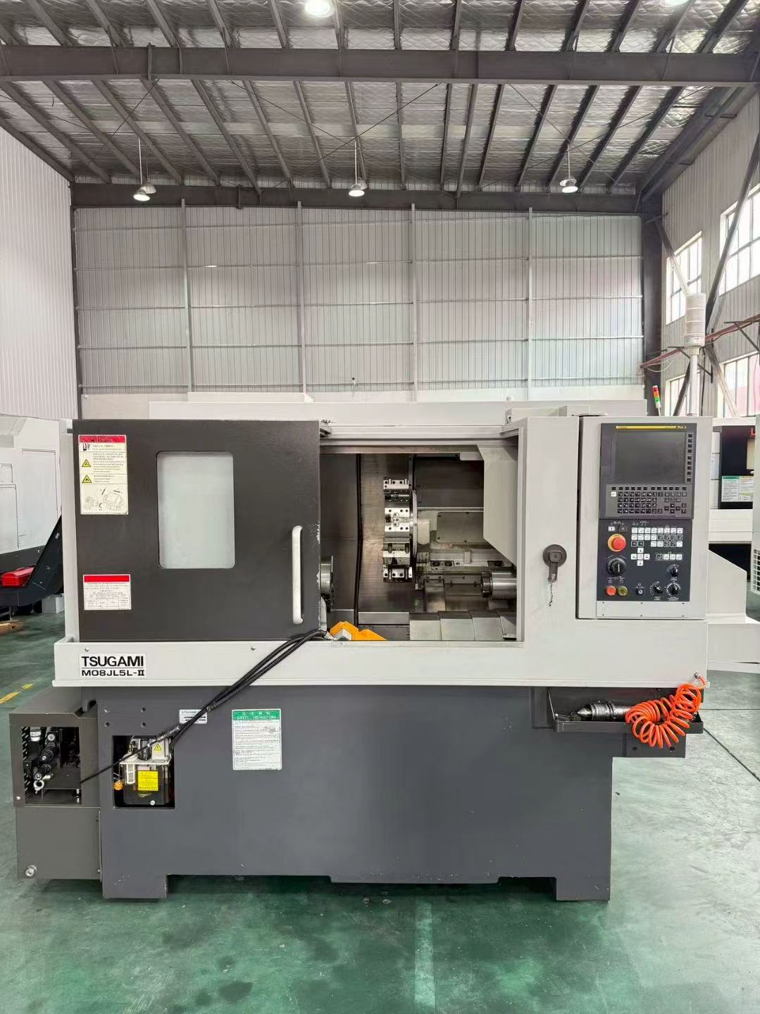 Used Tsugami M 08 JL 5 L-II CNC Lathe with FANUC TF Plus Control photo 2
