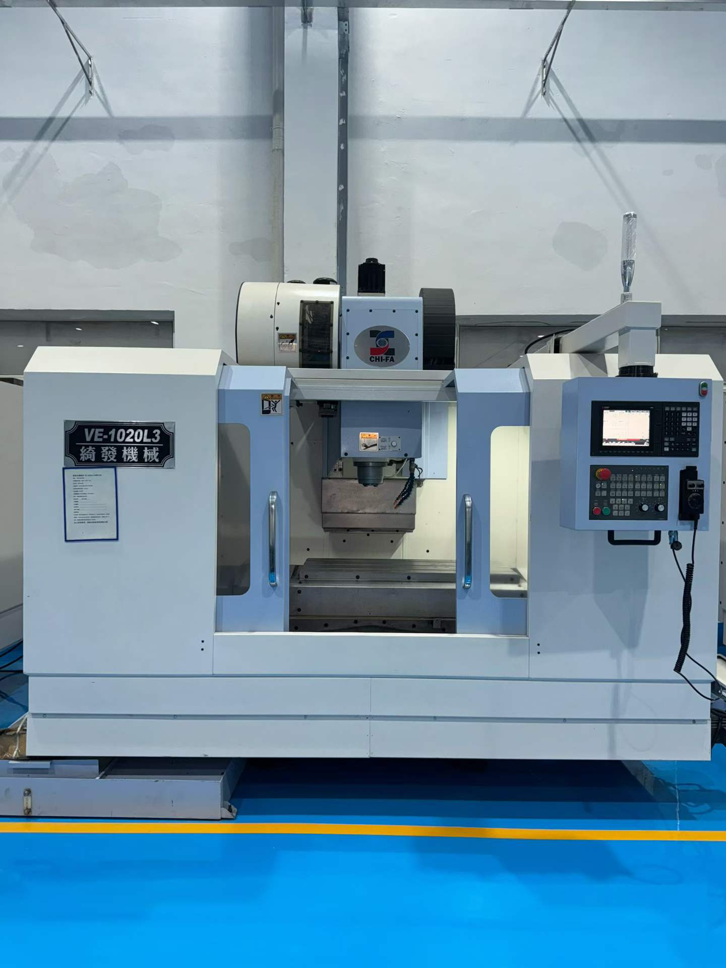 Used Chifa VE-1020 L 3 Vertical Machining Center with Raised Column photo 3