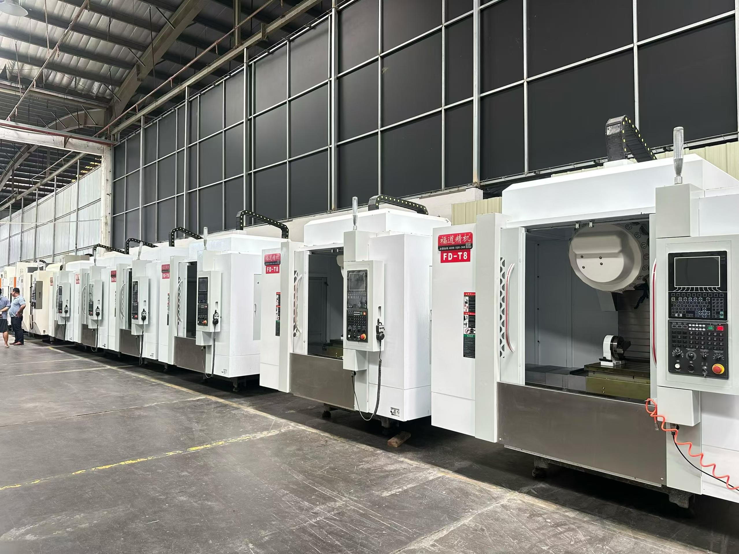 Used Fudao FD-T 8 Vertical Drilling and Tapping Center with 21-Tool Servo ATC photo 8