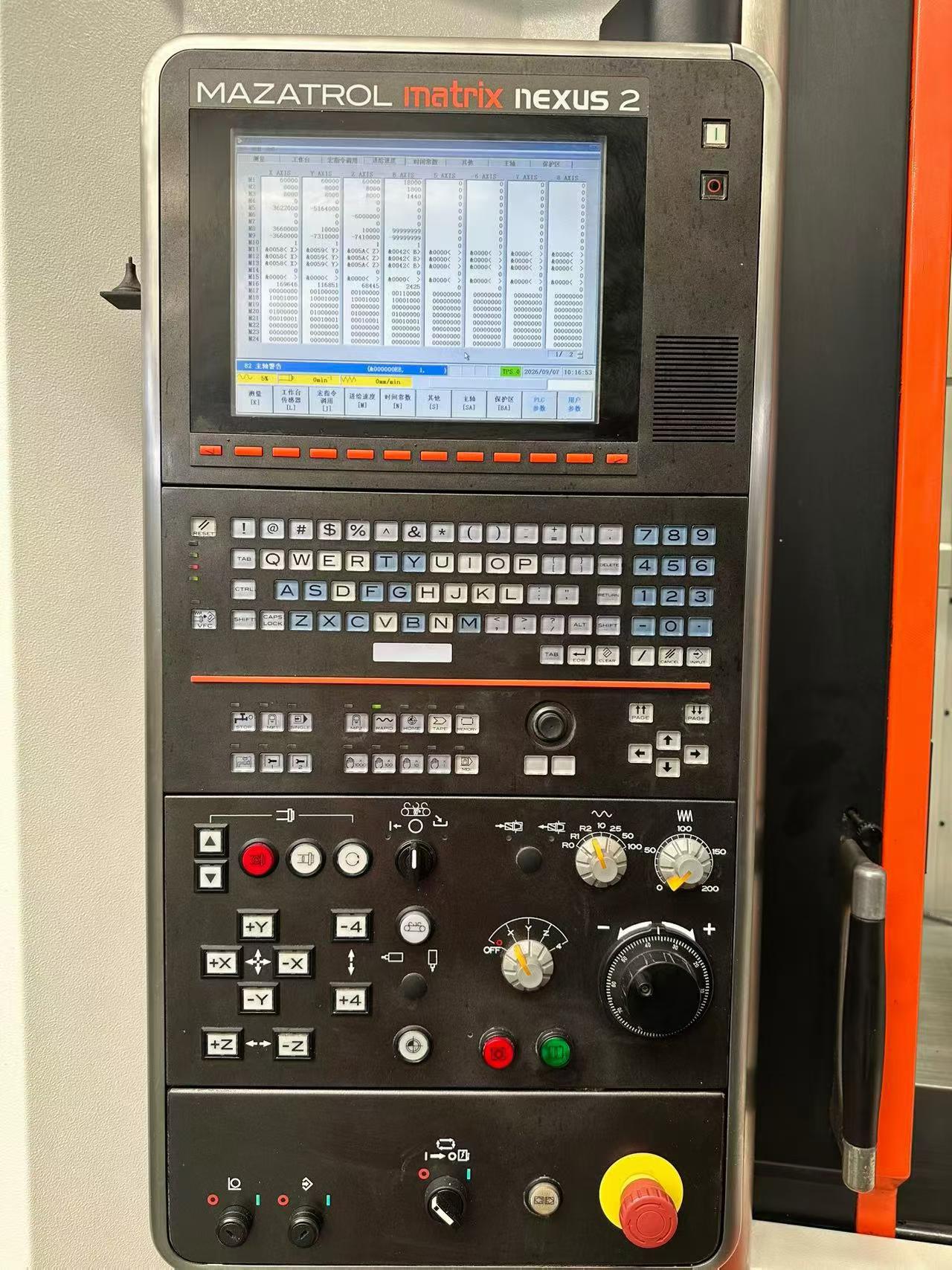 Used Mazak HCN 5000 IIIL-ST Horizontal Machining Center photo 3