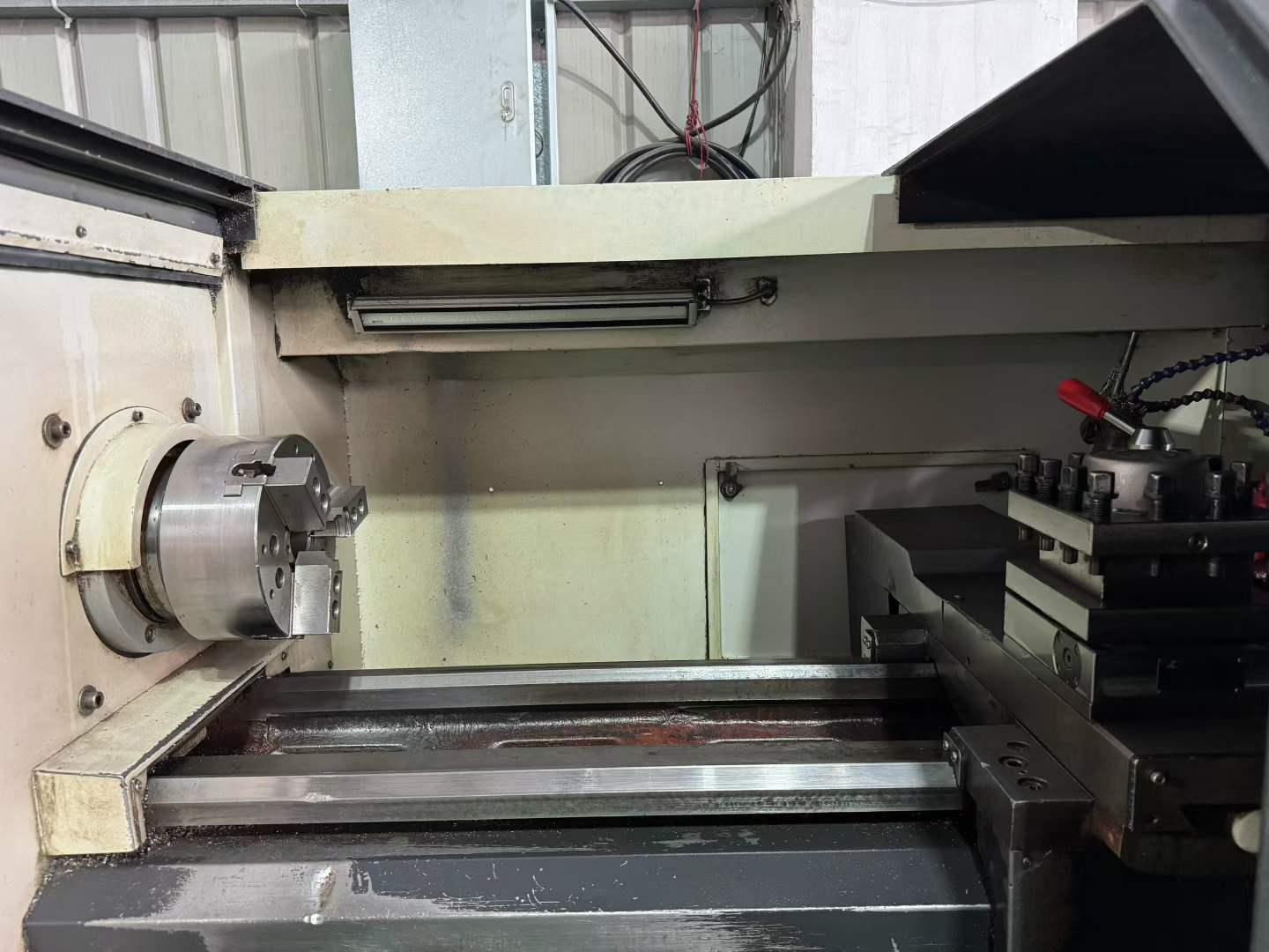 Used Shenyang CAK 3665 ni CNC Horizontal Lathe with GSK 980 TDC Control photo 4