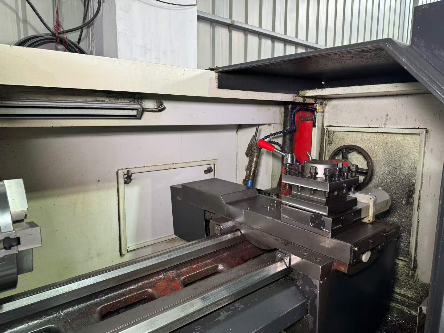 Used Shenyang CAK 3665 ni CNC Horizontal Lathe with GSK 980 TDC Control photo 6