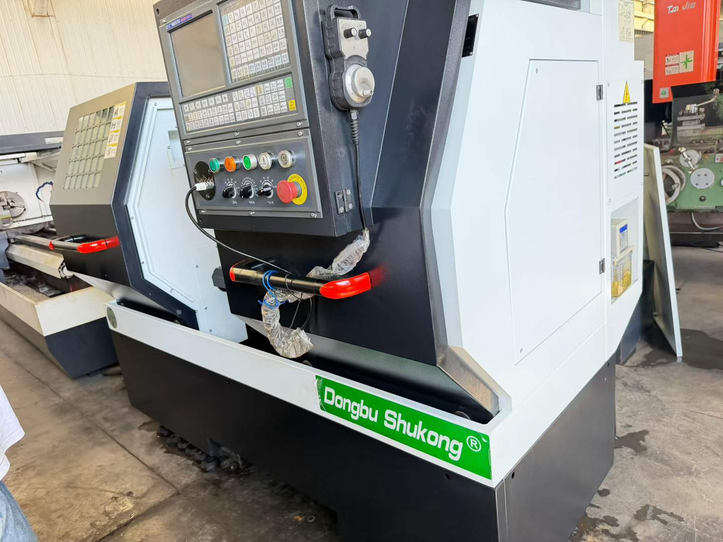 Used Dongbu Dasen CK 6136 CNC Horizontal Lathe photo 6