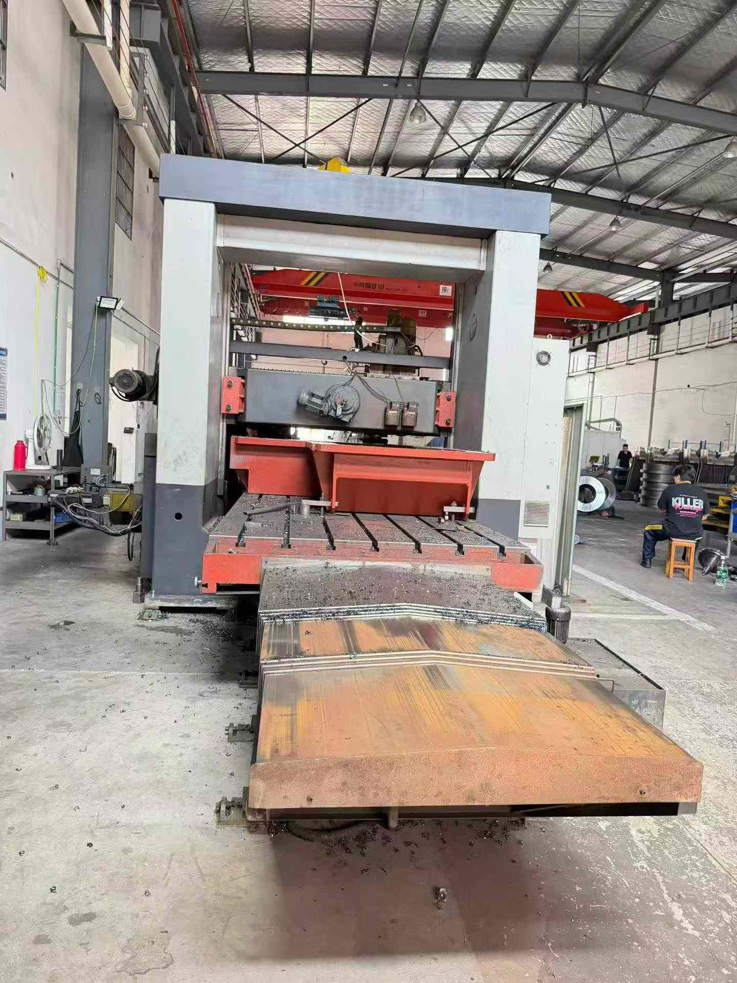 Used Qingdao Yongli TX 20 Gantry Milling Machine with 11 kW Vertical Milling Head photo 5