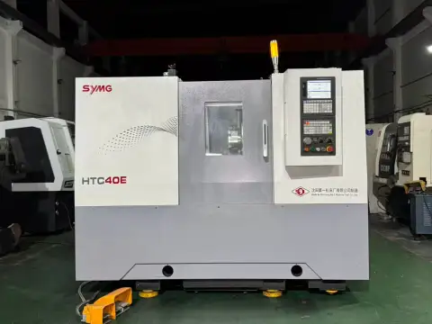 Torno CNC de bancada inclinada Shenyang HTC 40 E/500 de segunda mano
