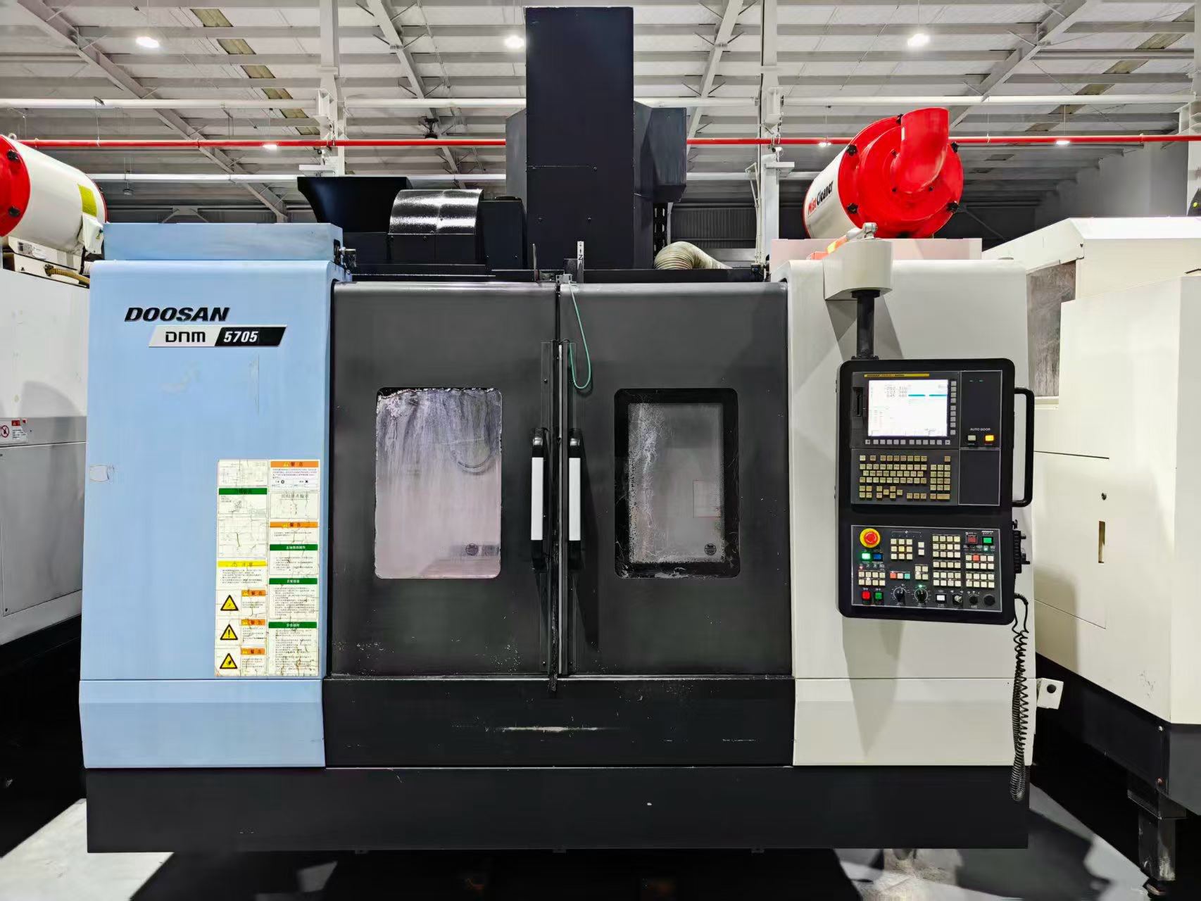 Used DN Solutions DNM 5705 Vertical Machining Center with FANUC 0i-MF photo 2
