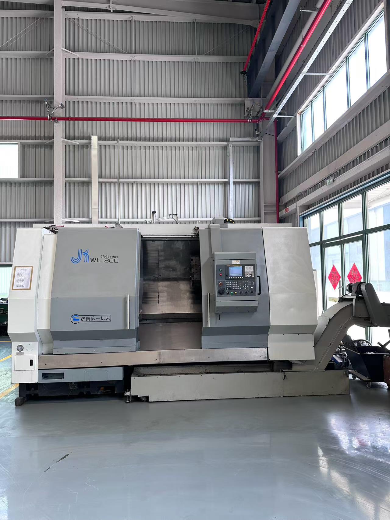 Used Jinan First Machine Tool JIWL-800 CNC Wheel Hub Lathe with FANUC 0i-TF photo 2