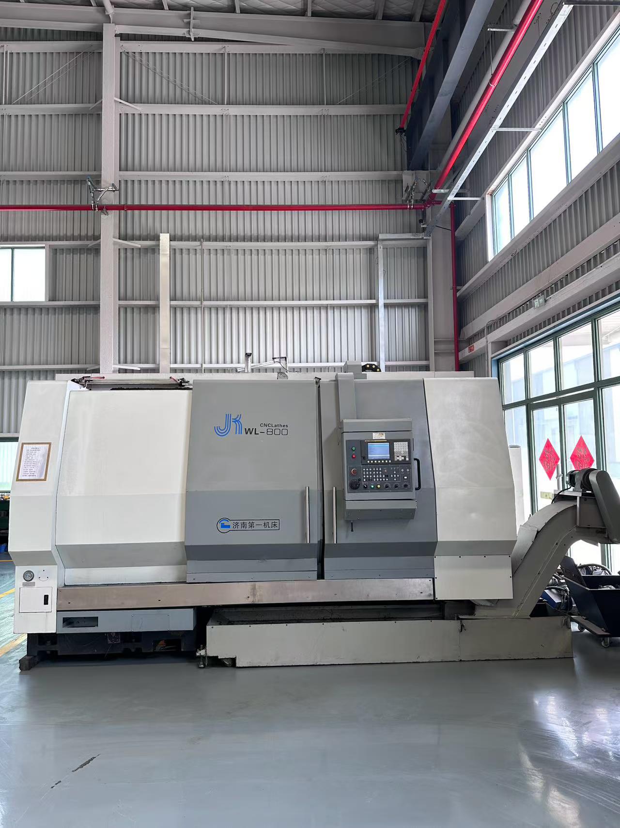 Mesin Bubut CNC Wheel Hub JIWL-800 Bekas dari Jinan First Machine Tool dengan FANUC 0i-TF