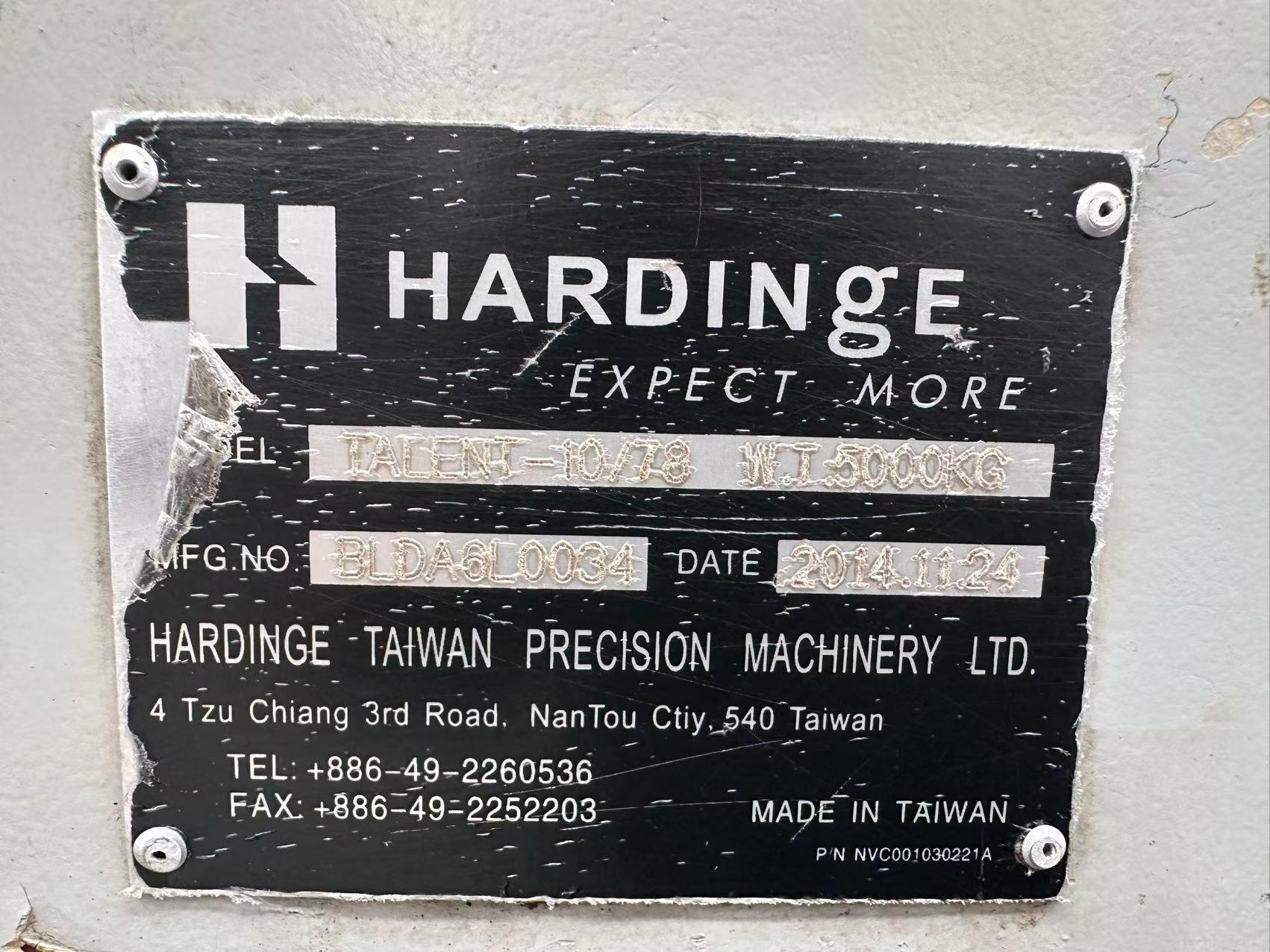 Used Hardinge TALENT-10/78 Slant-Bed CNC Lathe with FANUC 0i-TD photo 8