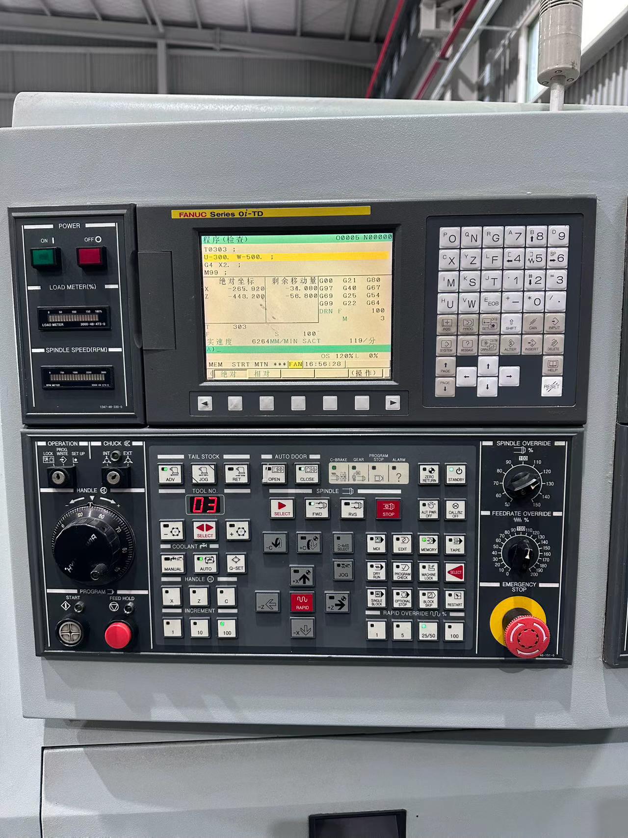 Used Hyundai Kia SKT-28 CNC Horizontal Lathe with FANUC TD Control photo 2
