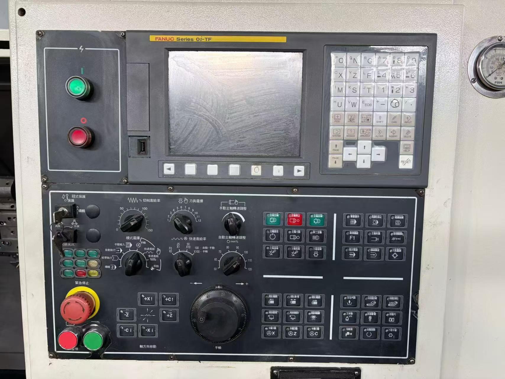 Used Fuyu FCL 200 CNC Horizontal Lathe with FANUC 0i-TF Control photo 2
